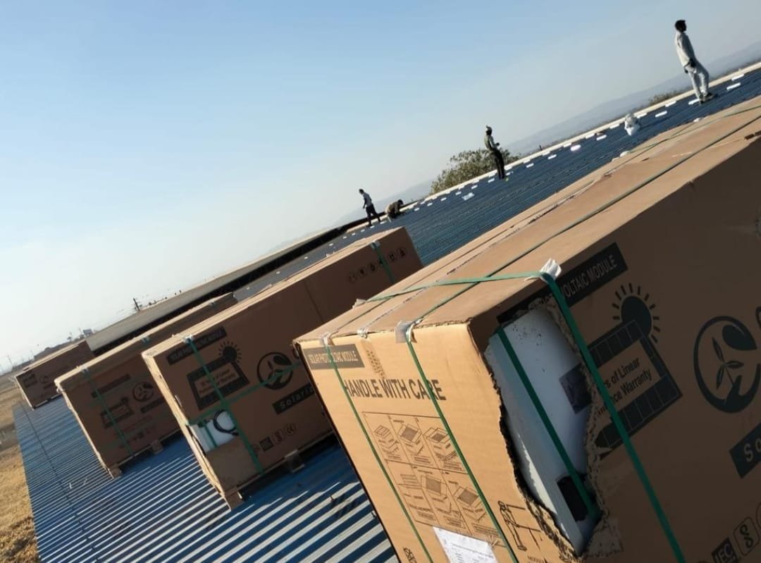 Tier-1 Solar PV Modules On-Site Delivery & Unboxing